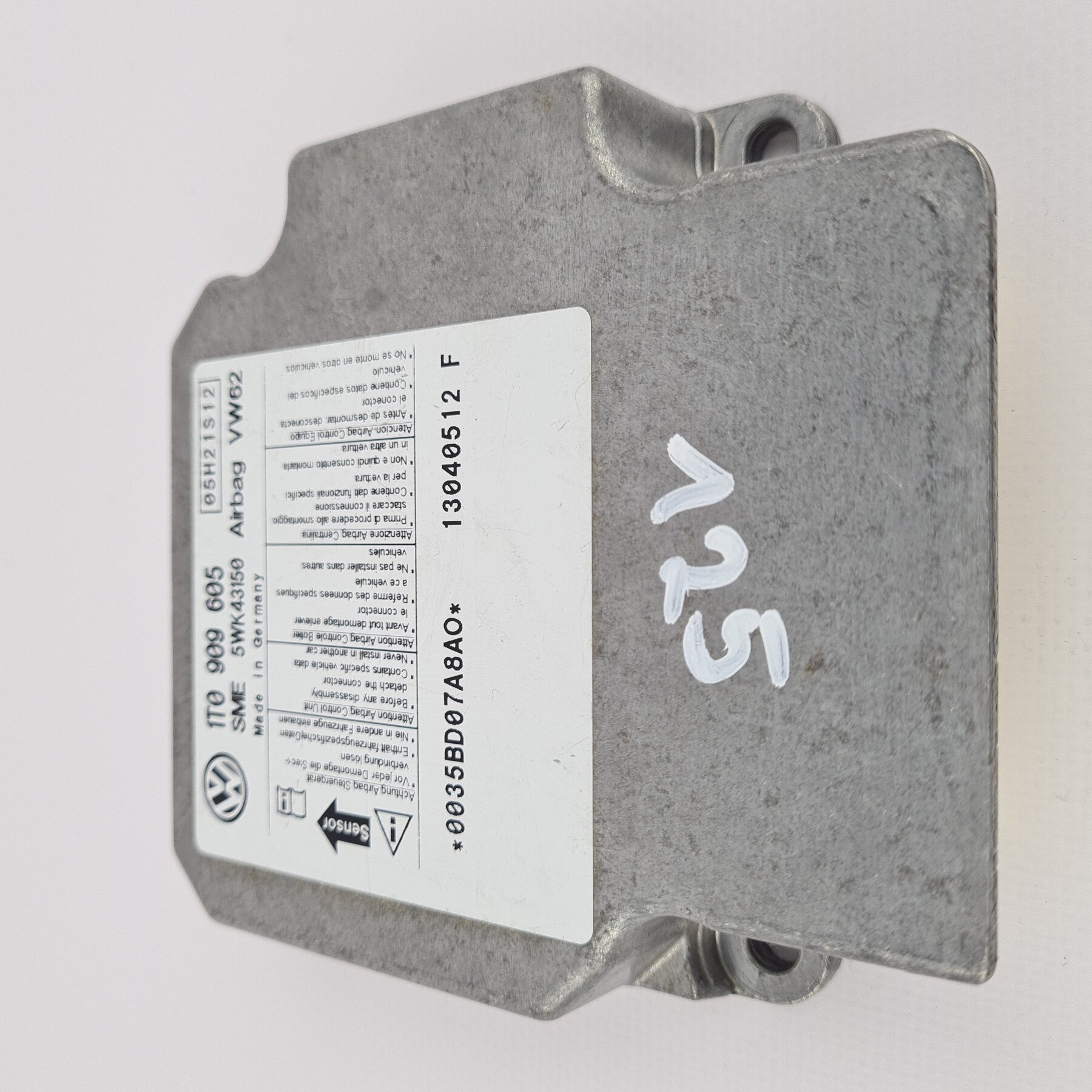 VW Touran/1T Airbagsteuergerät 1T0909605