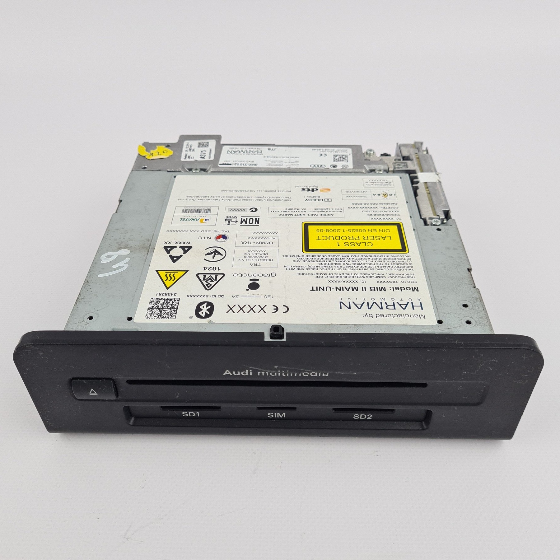 AUDI F26/8W Navigationsgerät / Radio 8W0035021 P10074837