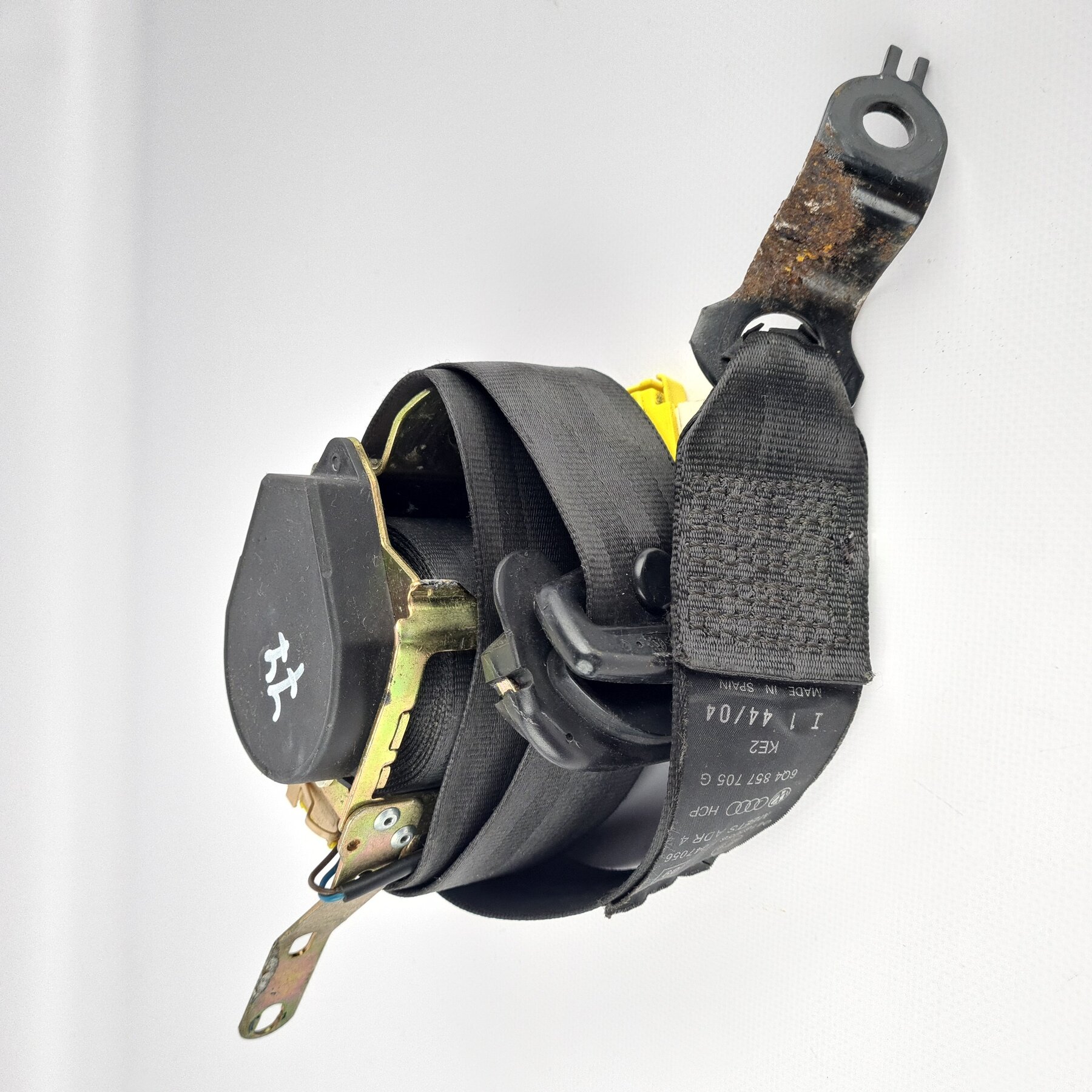 VW Volkswagen Polo 9n Sicherheitsgurt Gurtstraffer vorne links 6Q4857705G