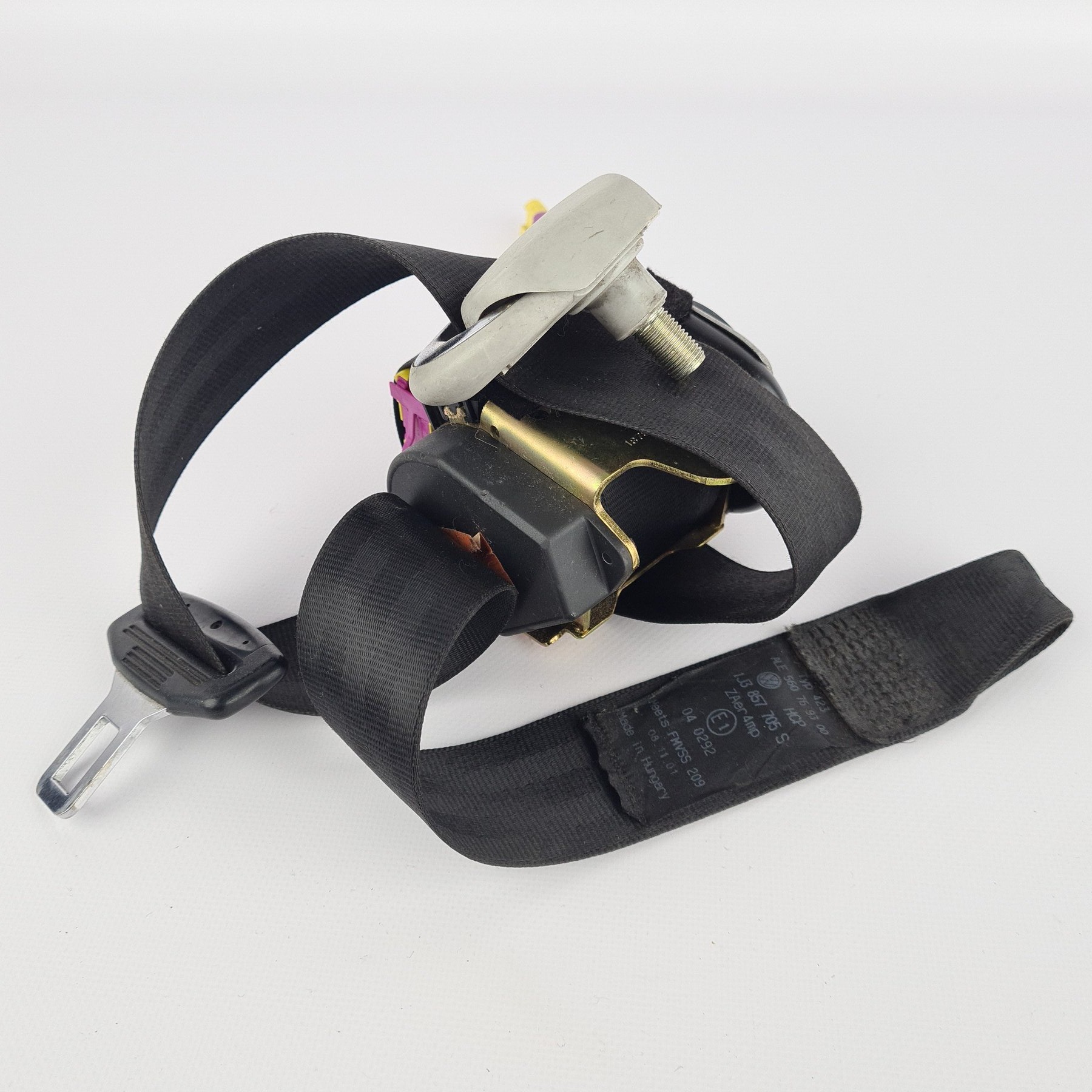 VW Golf 4 Bora 1J links vorne Gurt Sicherheitsgurt 1J3857705S